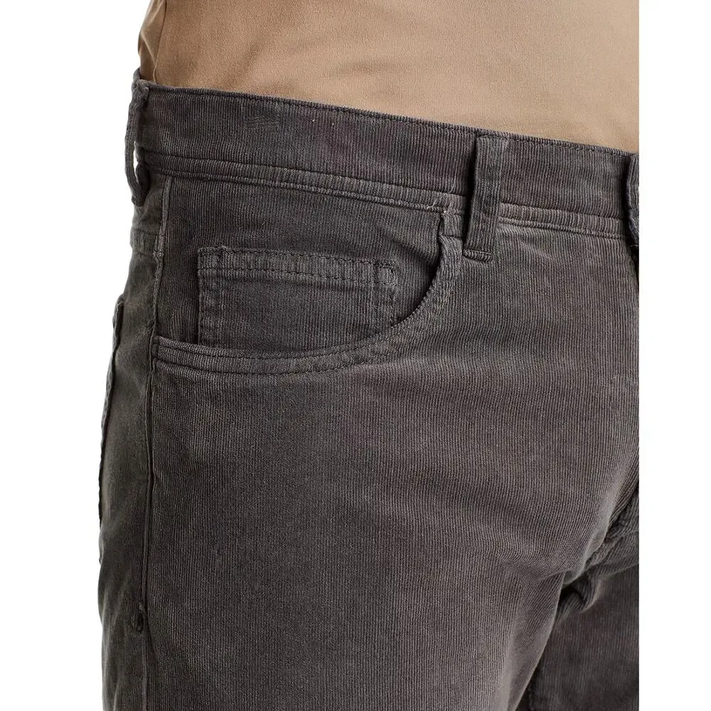 NWT The Men's Store Bloomingdale’s Slim Corduroy Jeans, Gray, Men’s 38W x 34L